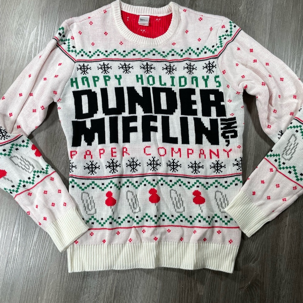 The Office Ugly Christmas Sweater S NWOT